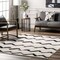Nuloom Addison Modern Chevrons Area Rug 4ft x 6ft ECRK06A-406 - alternate 1